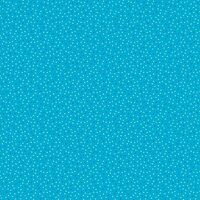 Makower Pips Light Blue/Teal Bright Quilting