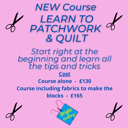 Learn to Patchwork and Quilt Course - Saturdays - Starts 31st May 2025 - Image 2